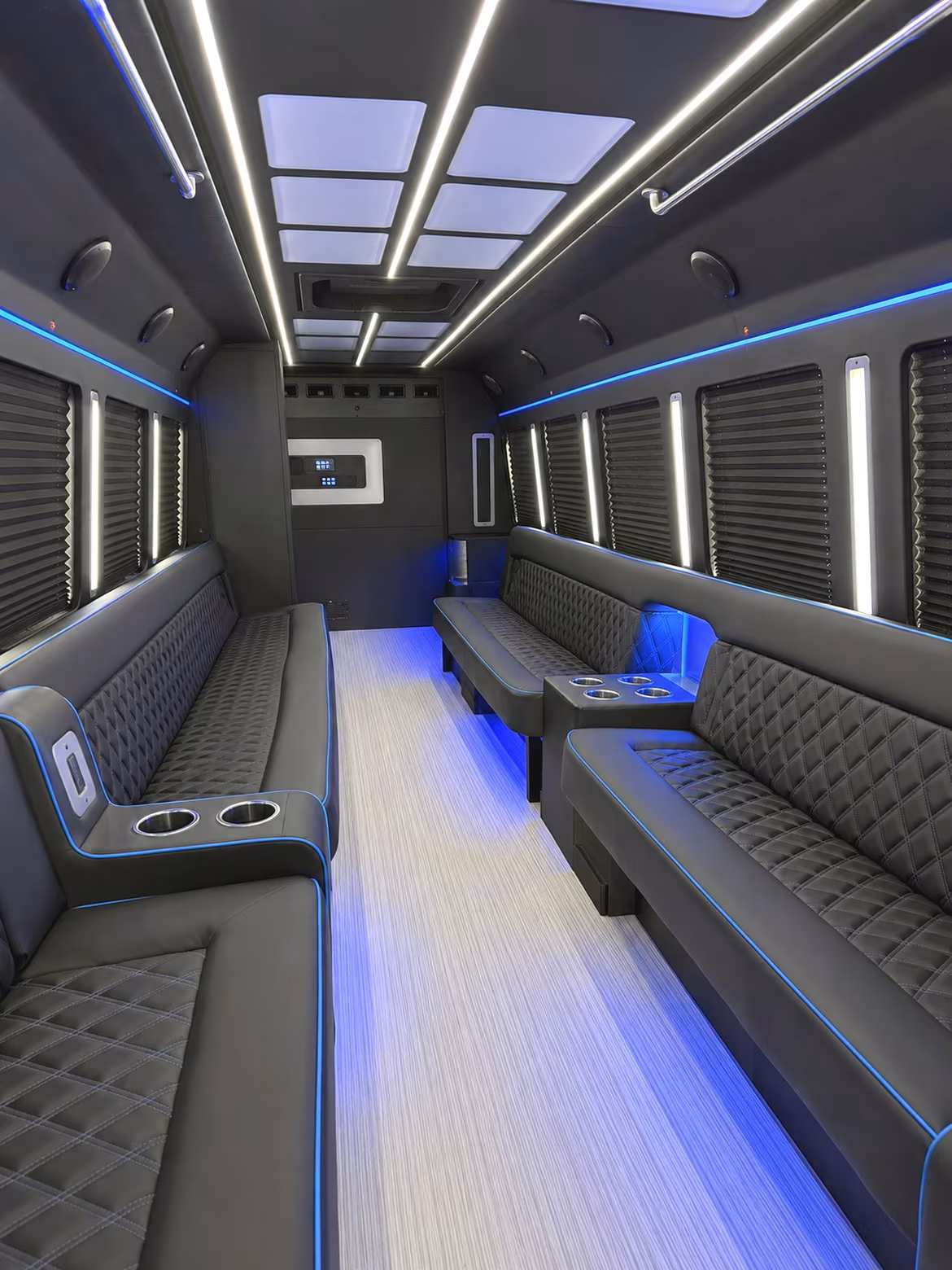 25 Passenger Party Bus Inside