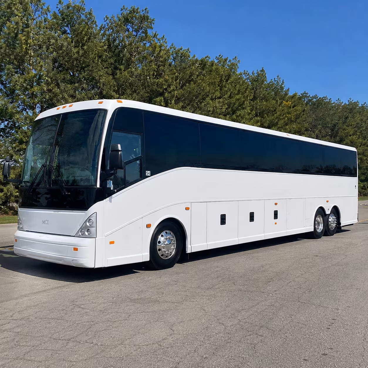 Mobile Airport Shuttle & Transportation party bus exterior