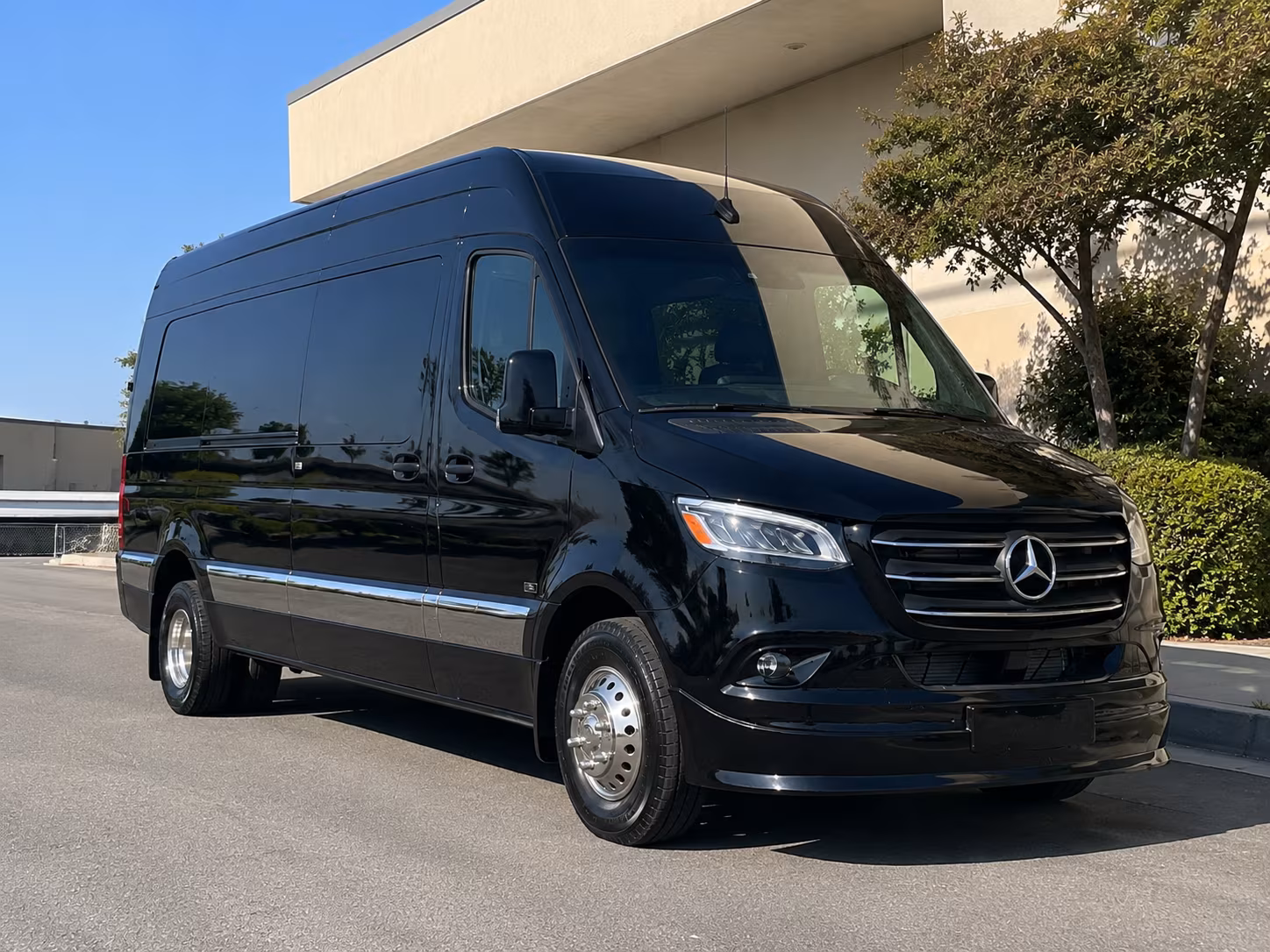 Mobile Airport Shuttle & Transportation party bus exterior