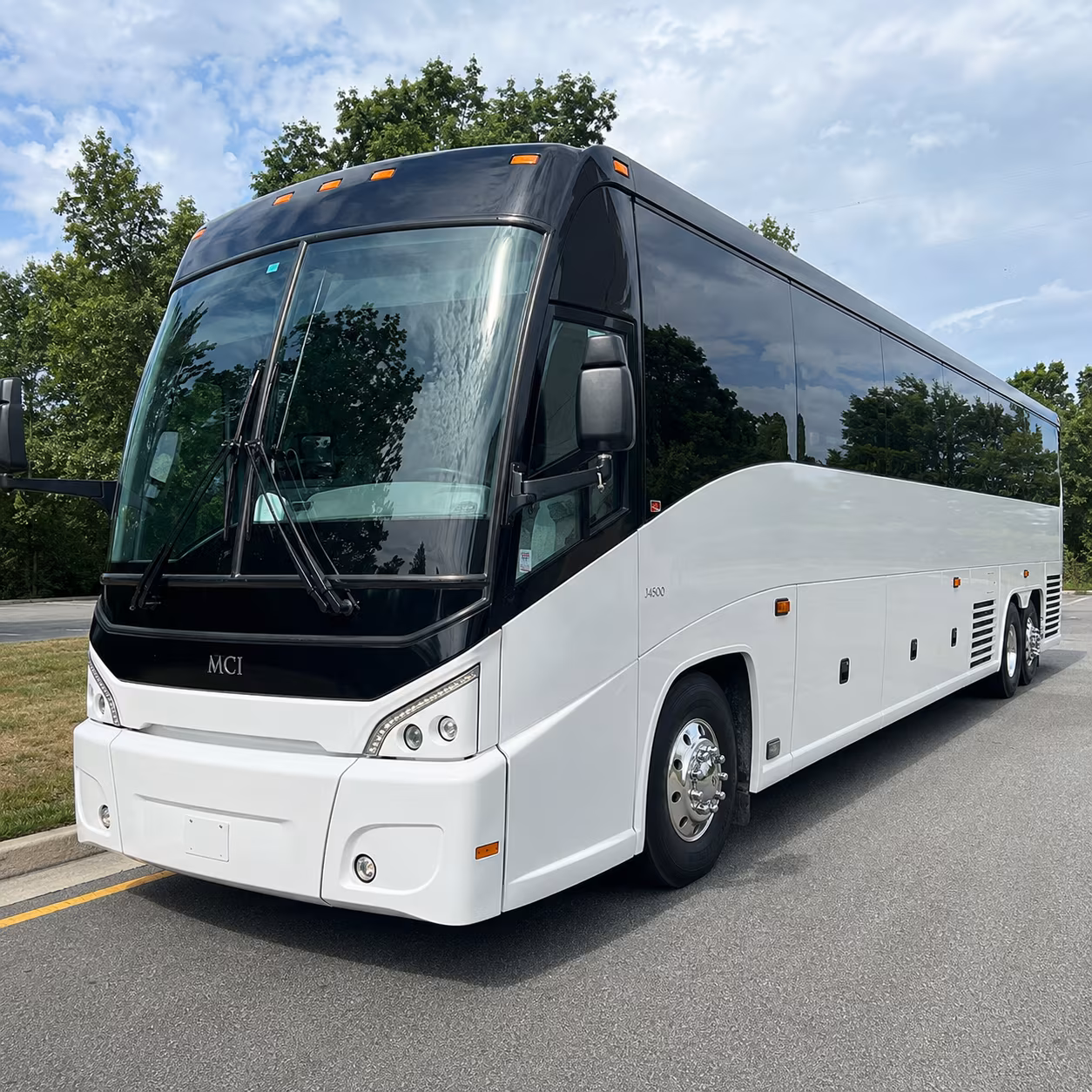 Mobile Airport Shuttle & Transportation party bus exterior