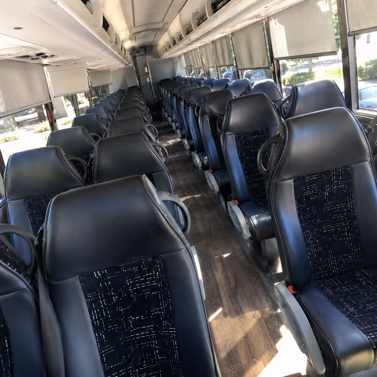 Mobile Airport Shuttle & Transportation onboard seating
