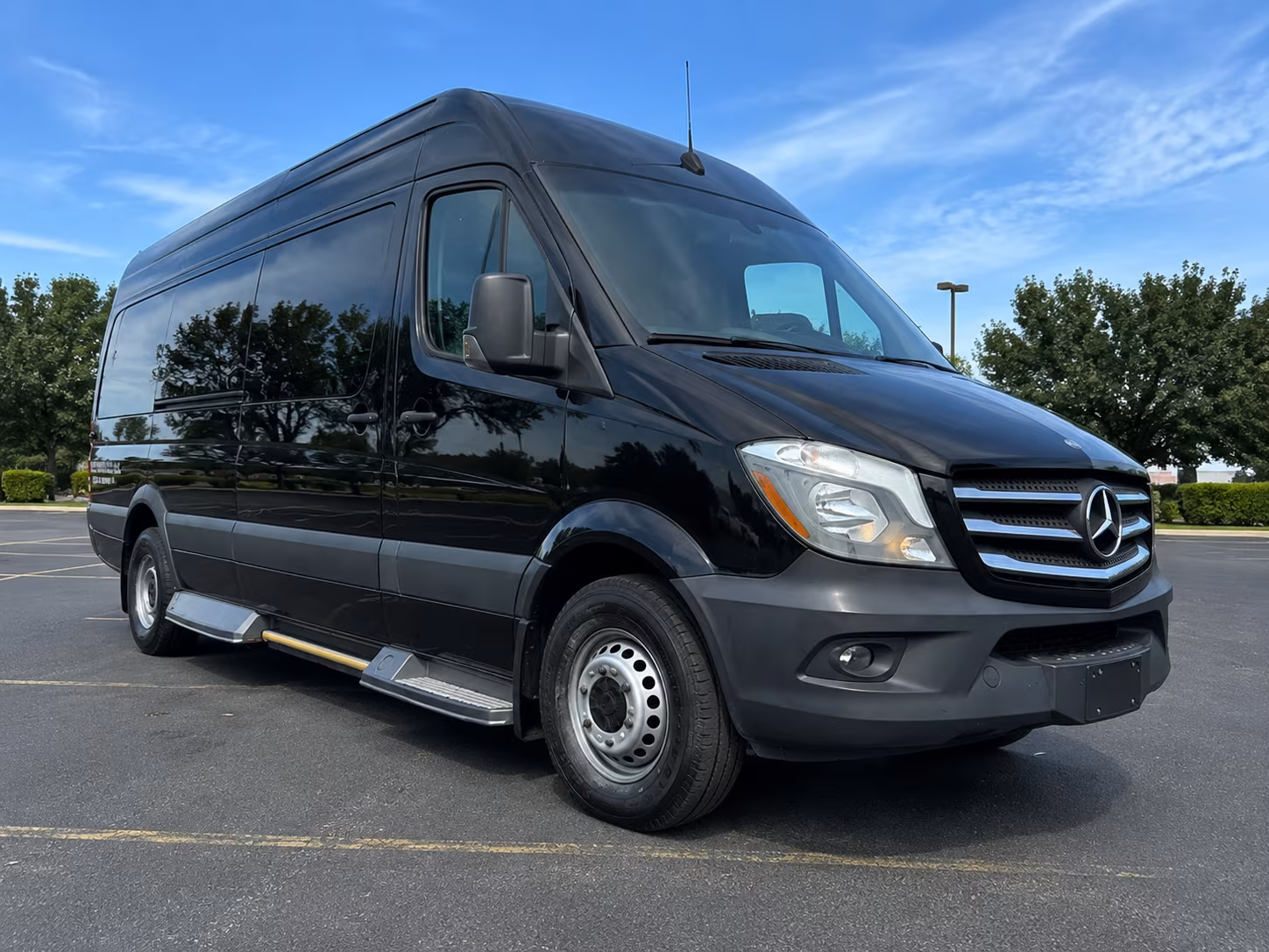 Mobile Airport Shuttle & Transportation party bus interior