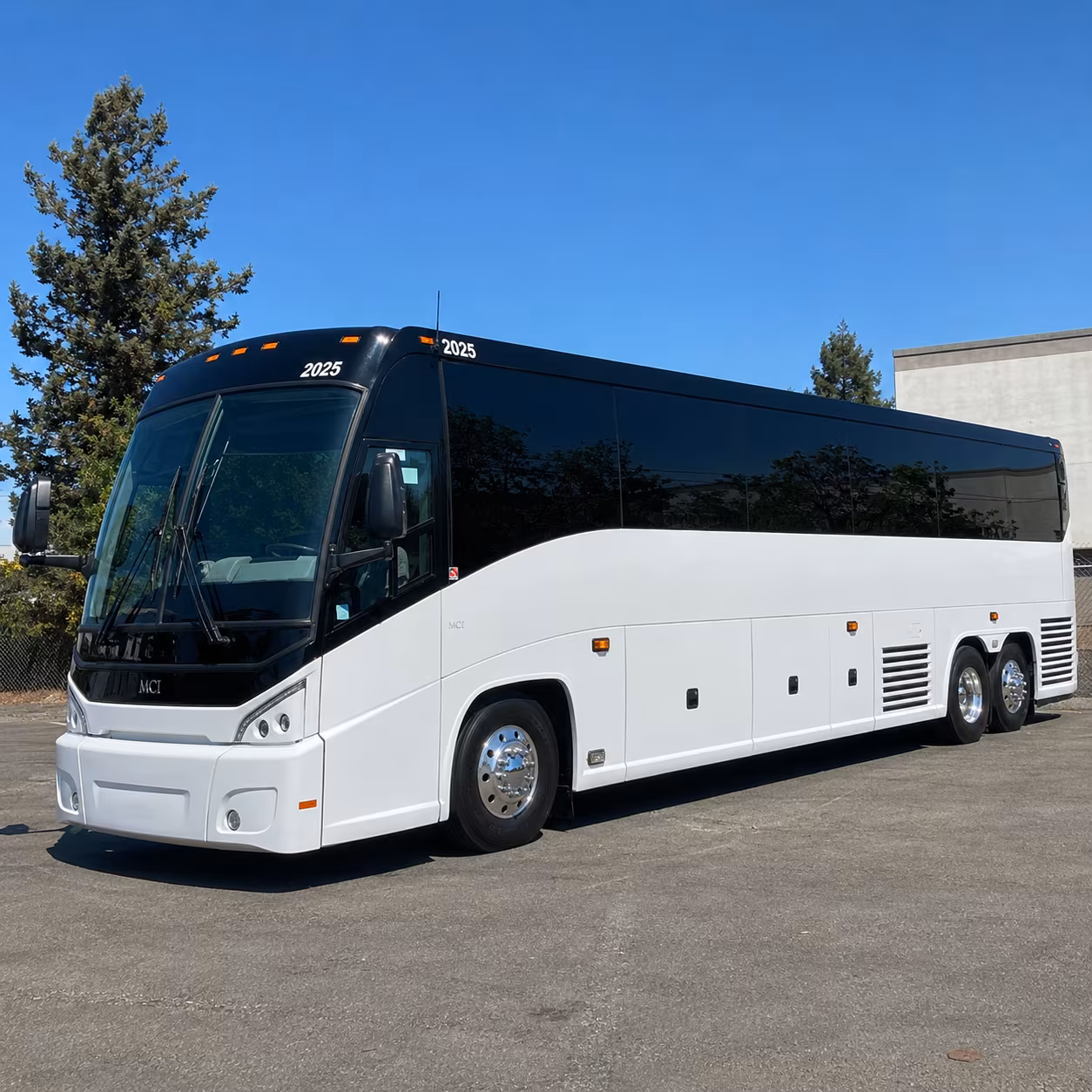 Mobile Airport Shuttle & Transportation party bus exterior