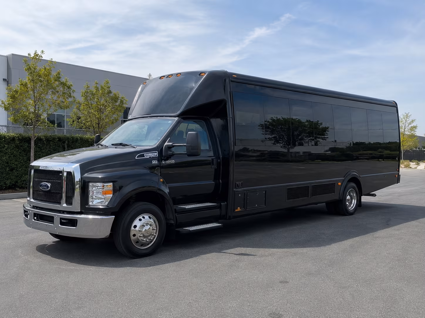 Mobile Concert & Music Festival Transportation party bus exterior