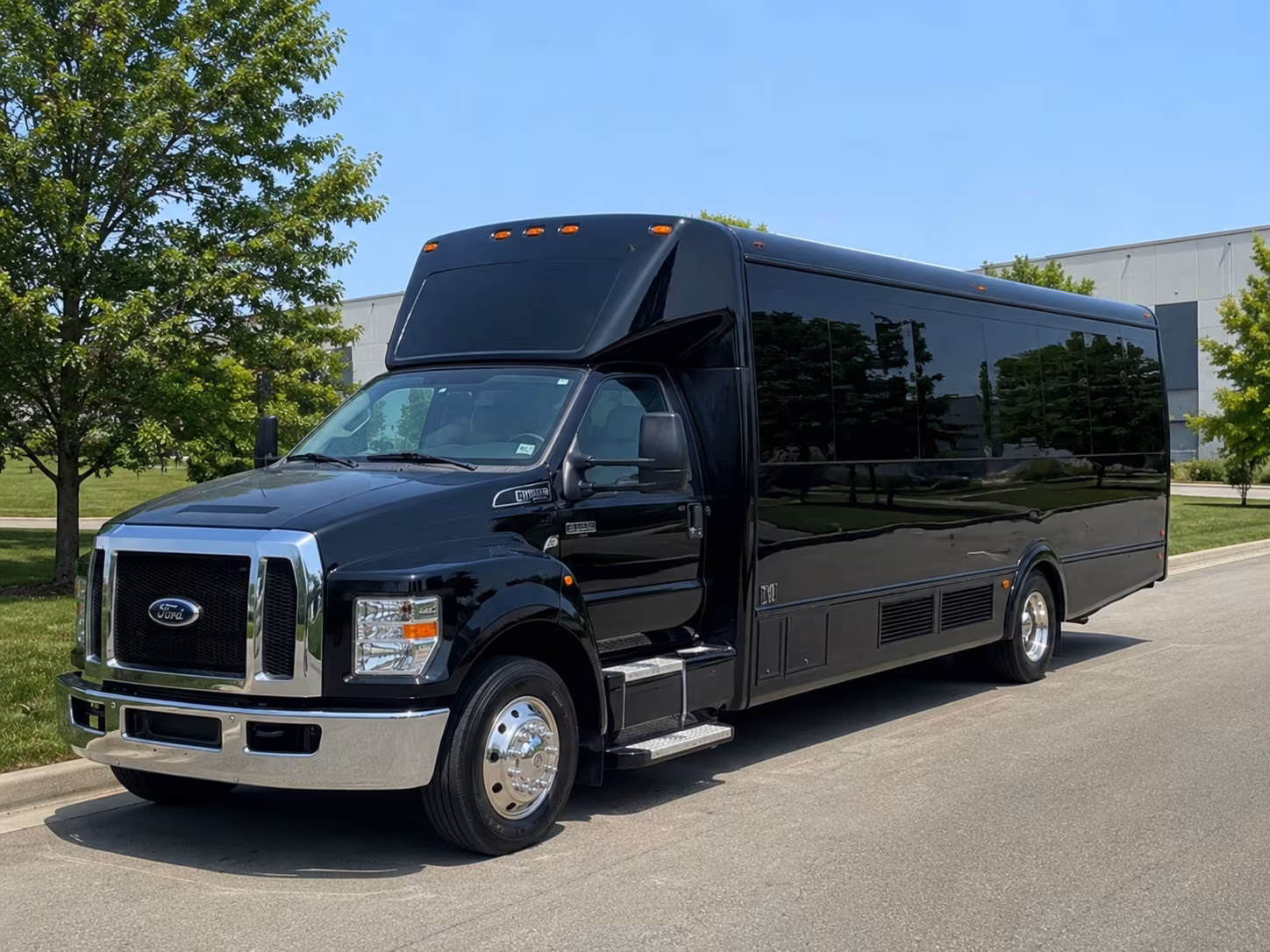 Mobile Concert & Music Festival Transportation party bus exterior