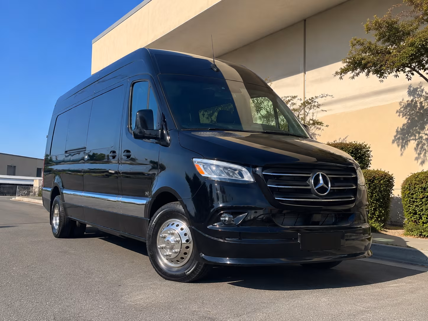 Mobile Corporate Transportation party bus exterior