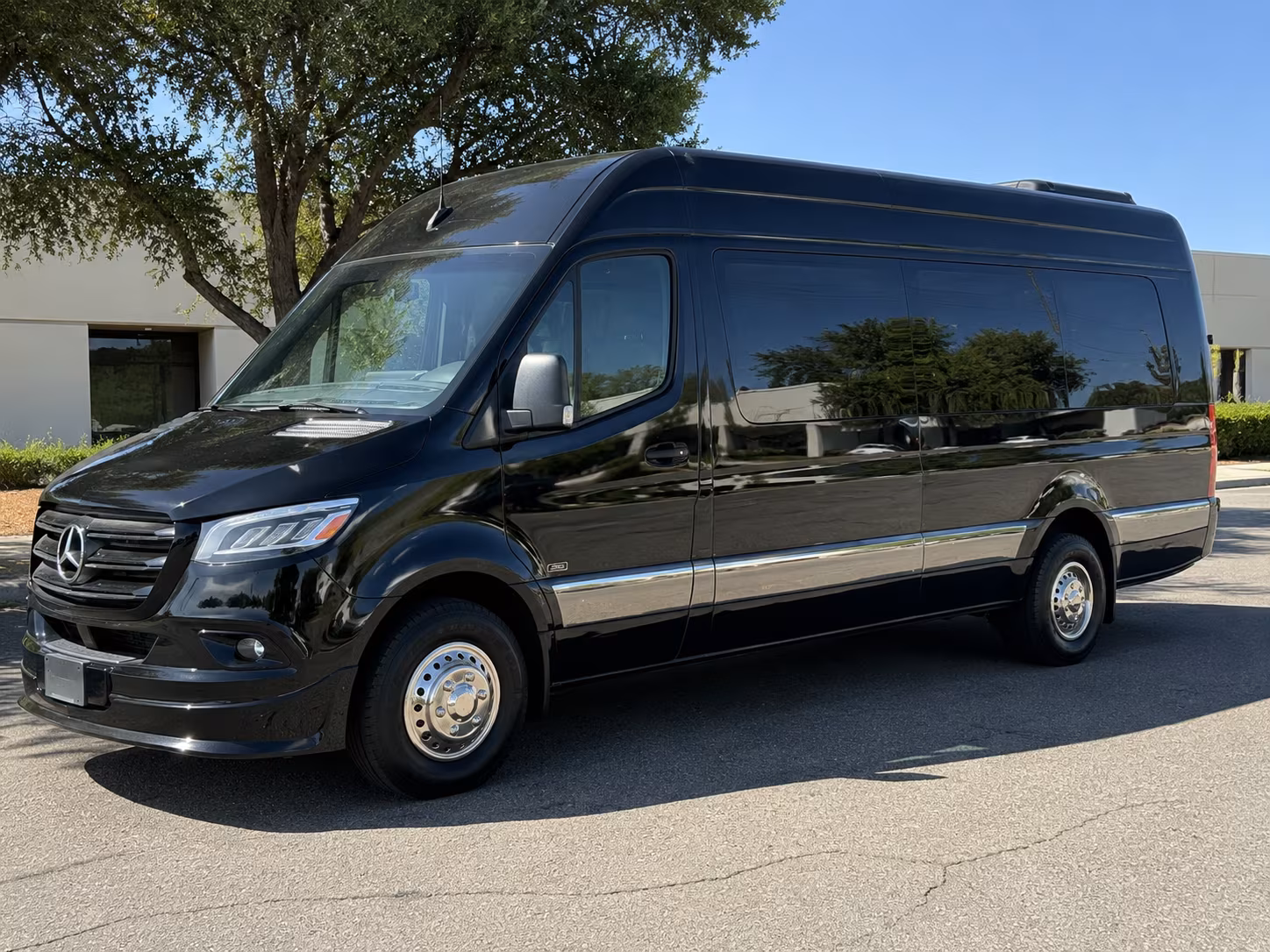 14 Passenger Sprinter Limo Exterior