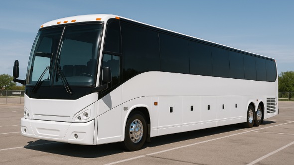 Exterior of Charter Bus Company Mobile's ADA Charter Bus in Mobile