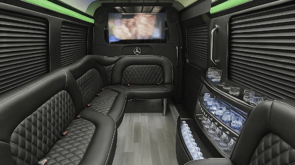 mobile 14 passenger sprinter limousine rental