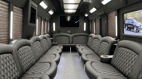 mobile 28 passenger party bus rental